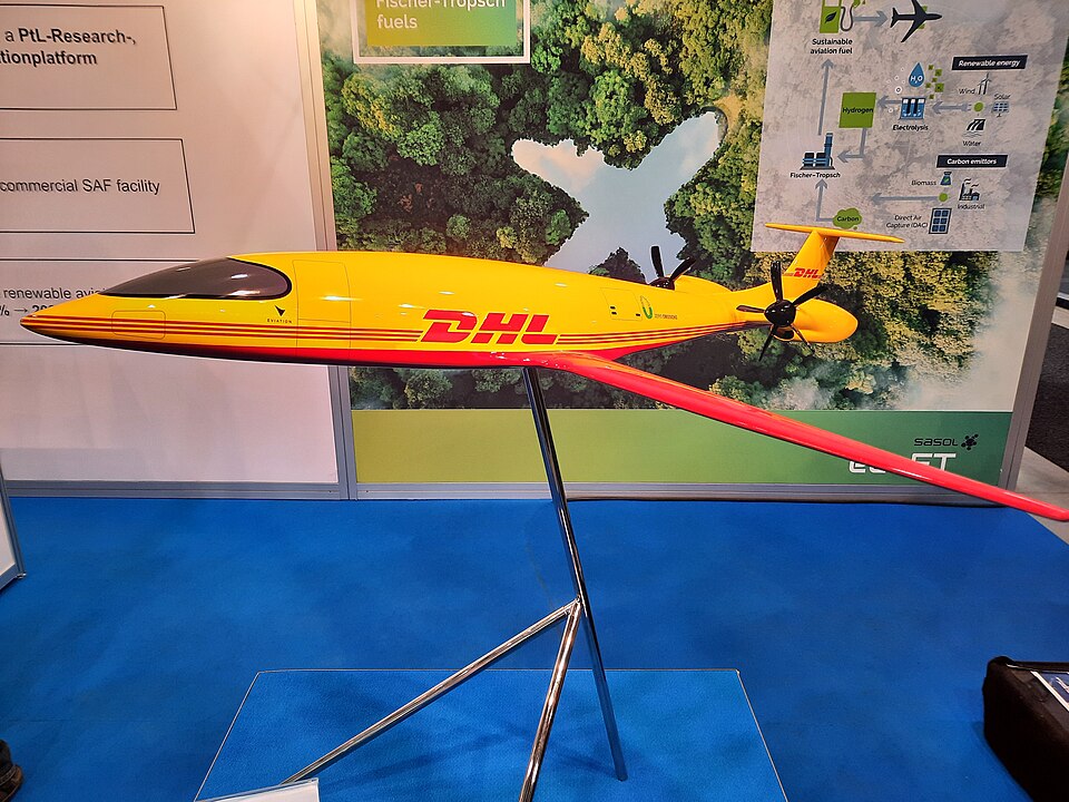 Eviation Alice (DHL kargo boyasıyla)
