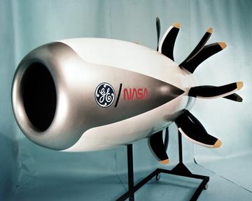 NASA/GE açık rotor (unducted fan) motoru